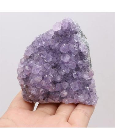 200-300g Natural Geode Amethyst Cluster Quartz Specimen Irregular 1pc Beautiful Crystal Stone Mineral Specimen 50-80mm-200g-300g Amethyst - Buy Online on GoSupps.com