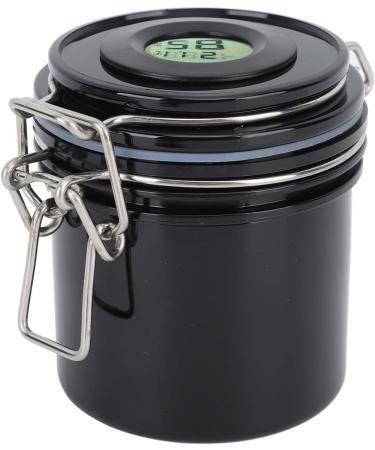 Eyelash Glue Storage Tank Sealed Thermometer Hygrometer Screen Eyelash Glue Storage Jar for Eyelash Shop (Black) - Buy Online on GoSupps.com