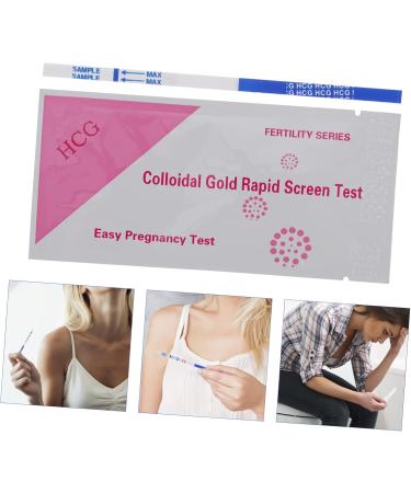 25 High Precision Pregnancy Test Strips - Early Detection Test Tool - Reliable Pregnancy Test Supplies - Buy Online on GoSupps.com