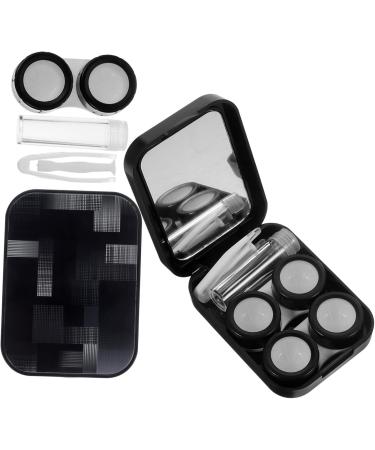Solust Colored Contact Lens Case - Cute Holder & Travel Care Box for Lenses | Stylish & Practical Lens Containers for International Shipping - Buy Online on GoSupps.com