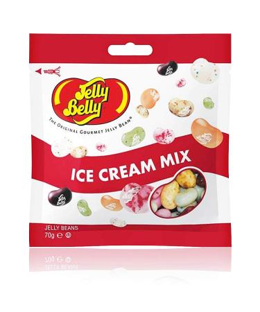 Jelly Belly Jelly Beans Bonbons sans gluten sans produits laitiers et sans mati res grasses Cadeaux alimentaires de 70 g pour enfants (m lange de cr me glac e)