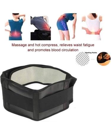 Adjustable Lumbar Support Belt for Men & Women | Tourmaline Magnetic Therapy | XL Back Support & Massage - Buy Online on GoSupps.com