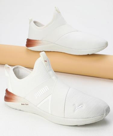 PUMA Women's Better Foam Prowl Slip Road Running Shoe - 40 EU | Warm White Copper & White - Shop Internationally! - Buy Online on GoSupps.com