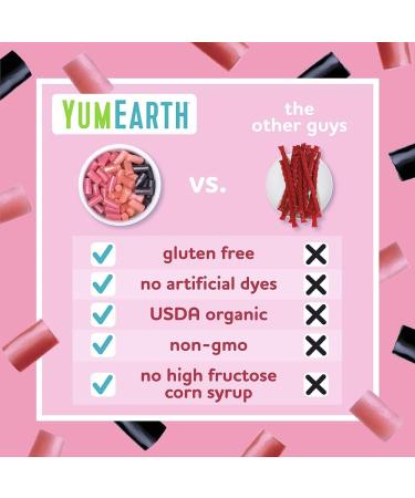 Yummyearth Strawberry Licorice 5 oz - Buy Online on GoSupps.com