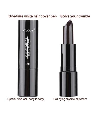 Buy Dark Brown Temporary Hair Color Pen - Washable Non-Toxic Hair Chalk for DIY Hair Dye & White Hair Coverage | 3.5g Stick - Buy Online on GoSupps.com