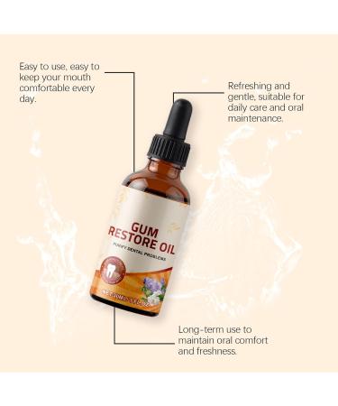 Gouttes gencives bucco-dentaires soins buccaux soins bucco-dentaires restauration des gencives soins bucco-dentaires naturels - Buy Online on GoSupps.com