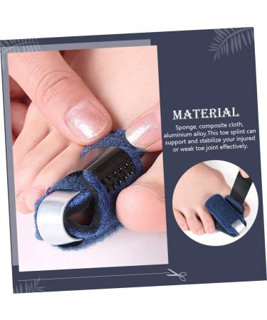 Hemoton 3pcs Toe Strap Retainer Holder Thumb Splints Finger Protector Sleeve - Toe Wraps for Hammer Toes, Trigger Finger Support, Big Toe Straighteners - Crooked Toe Splint - Buy Online on GoSupps.com