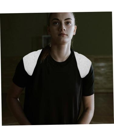 BESPORTBLE Shoulder Protector Double Shoulder Brace Sports Protective Gear Warm Shoulder Strap Spandex Grey - Buy Online on GoSupps.com