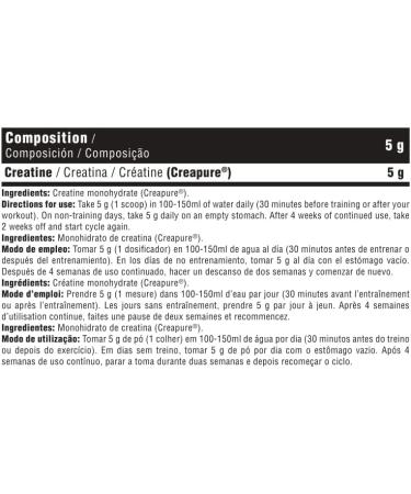  DMI INNOVATIVE NUTRITION DMI CREA MASS ATP Creatine Monohydrate (100% Creapure ) 300g Sugar-Free Neutral Flavor Micronized Creatine Monohydrate Zero S - Buy Online on GoSupps.com