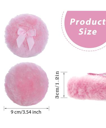 Buy WLLHYF 2 PCS Large Fluffy Powder Puff - 4 Inch Soft Velour Cosmetic Tool for Loose Powder Washable & Perfect for Wet/Dry Makeup - International Shipping Available - Buy Online on GoSupps.com