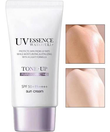 Facial Sunscreen - Broad Spectrum Sun Protector Lotion for Face Lightweight 50ml SPF Moisturizing Primer with Non-Greasy Finish Ideal for Beach Commuting Dating Vacation Outdoor Activities Daily - Buy Online on GoSupps.com