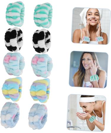 Ipetboom 5paires Bracelets M nagers Pratiques et Confortables pour Lavage du Visage Couleur Al atoire - Buy Online on GoSupps.com