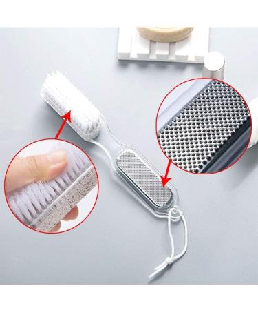 Pedicure Paddle Multi Purpose Foot Rasp and Sand Paper Foot Filer with Pumice Stone Callus Remover Exfoliate Hard and Dead Skin Foot Care Home Scrubber Tool for Men and Women (4 in 1) - Buy Online on GoSupps.com