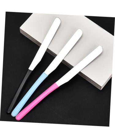 Buy Makeup Spatula Tool - Long Cosmetic Mixer & Mixing Spatula for Foundation - 16x1x0.5CM Black - Buy Online on GoSupps.com