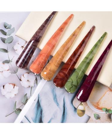 Lurrose Gold Acrylic Duck Beak Hair Clips - Long Side Insertion Salon Style - Buy Online on GoSupps.com