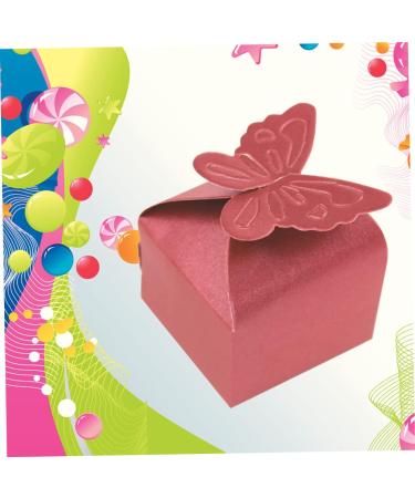 GLEAVI 10-Pack Wedding Gift Boxes - Red Candy Packaging for Parties & Decorations | Perfect Wedding Accessories - Buy Online on GoSupps.com