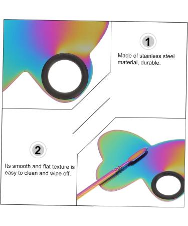  FRCOLOR FRCOLOR Elegant Makeup Palette with Mixing Tray and Spatula for Foundation and Nail Art - Buy Online on GoSupps.com