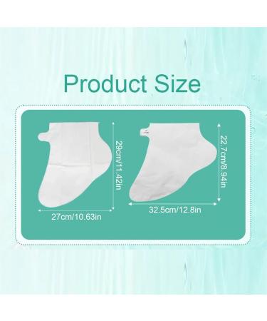 Masque Exfoliant pour Pieds - 2 Paire Exfoliant Naturel | Chaussettes P dicure Anti-Cors pour Femmes et Hommes Rituel du Soir Application Chaussures Domicile co-conut - Buy Online on GoSupps.com