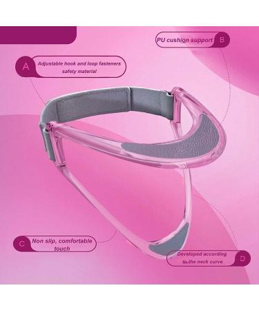 Cervical Neck Traction Device for Instant Pain Relief | Fashionable Neck Support Brace & Cervical Spine Traction Stretcher - Pink | Shop Internationally - Buy Online on GoSupps.com