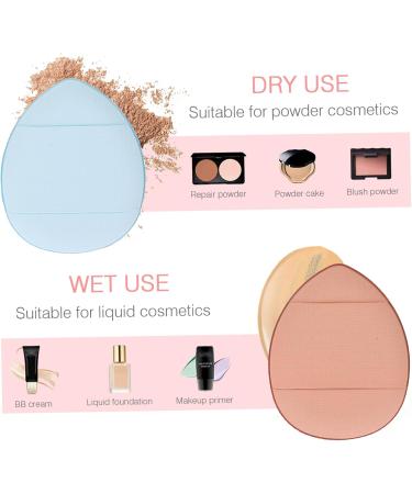 PLAFOPE 3 Boxes Mini Finger Puff Makeup Powder Puff Powder Foundation Triangle Powder Puff Cushion Puff Foundation Puff Makeup Puffs for Powder Small Powder Puffs Hydrophilic Non-latex - Buy Online on GoSupps.com