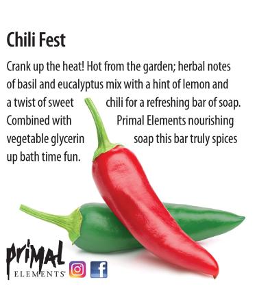 Primal Elements Chili Fest Soap Loaf - 88 Ounce | Handmade, All-Natural Ingredients - Buy Online on GoSupps.com