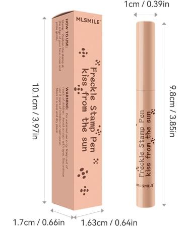  Bexdug Freckle Makeup Stamp Freckle Pencil Makeup Stamp | Waterproof Freckle Remover Pen and Natural Makeup for Women Bexdug - Buy Online on GoSupps.com