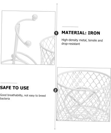 Ipetboom Iron Bicycle Hollow Wrought Iron Candy Box White - Buy Online on GoSupps.com