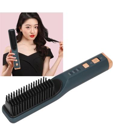 Portable Cordless Hair Straightener Brush | 3 Temperature Levels | 4000mAh Battery | Perfect for All Hair Types - Buy Online on GoSupps.com