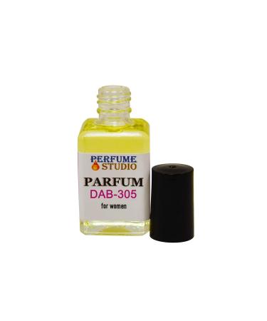 Pure Perfume Oil for Women with Long Lasting Citrus and Floral Fragrance Accords 15ml Dab-On Glass Bottle (DAB 305) - Buy Online on GoSupps.com