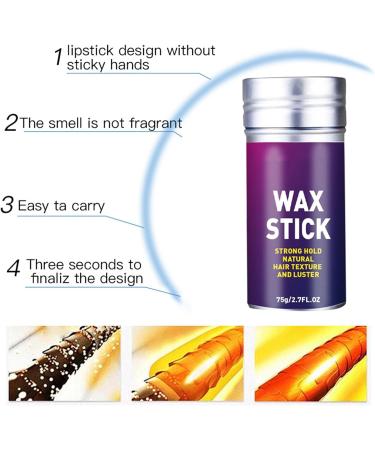 3 Styling Wax Stick - Hair Finishing Stick for Flyaways | Hair Styling Accessories for Women Girls for Long Hair Balm 3 Pcs Argument - Buy Online on GoSupps.com
