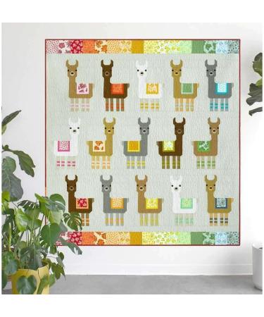 Elizabeth Hartman Little Llamas Pattern - Adorable Quilt Design - Buy Online on GoSupps.com