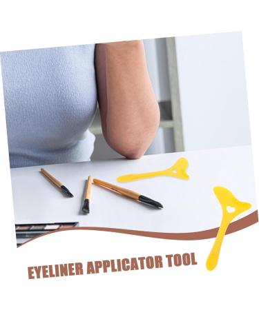 SOESFOUFU Eyelashes Eyeliner Stamp Eyelash Spoolies Eyeliner Pencil Eyeliner Guard Make up Aid Tools Face Template Miss Massage - Buy Online on GoSupps.com