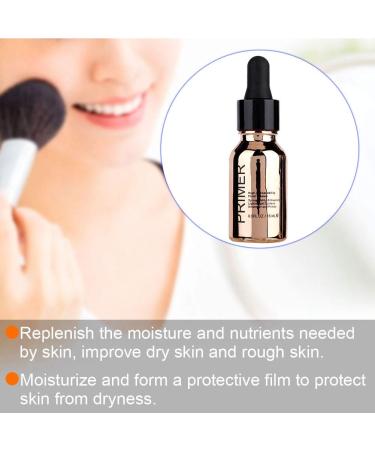 24K Gold Foil Makeup Primer - Moisturizing & Pore Refining Skin Care Gel Serum 0.5 oz | International Shipping - Buy Online on GoSupps.com