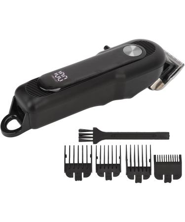 Electric Hair Trimmer LED Display Comfortable Feel Hair Clippers with Cleaning Brush for Household - Buy Online on GoSupps.com
