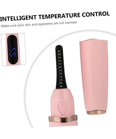 Didiseaon 1 Set Eyelash Curler Lash Electric Curler Eyelash Curling Tool Vintage Newspaper Mini Top Hat Headband Eyelash Tool Heated Lash Electric Heating Pink Curling Iron Abs - Buy Online on GoSupps.com