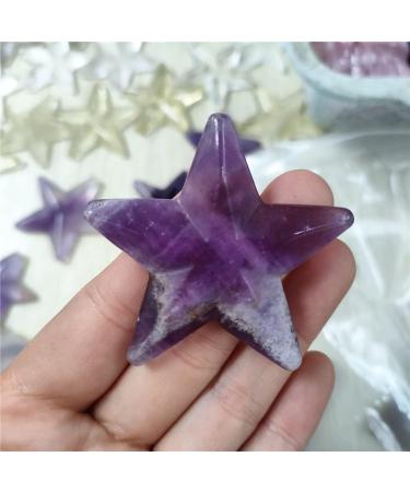 Specimen 50mm Hot Natural Crystals and Stones handcarved Star Purple Quartz Reiki Crystal for Pendant Home DecorationStone Crystal Stone Mineral Specimen - Buy Online on GoSupps.com