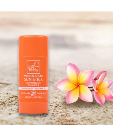 Suntegrity Mineral Sport Sun Stick 33g SPF 30 - 80min Water Resistant - Buy Online on GoSupps.com