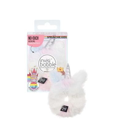 Invisibobble Kids Scrunchie Unicorn I 1x hair tie unicorn plush scrunching super sweet i gifts for girls i hair accessories fluffy