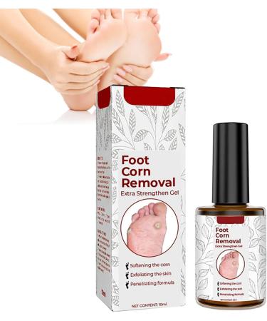 Doxenem Foot Corn Removal Extra Strengthen Gel Corn Remover Gel for Feet Corn Remover Liquid Callus Remover for Feet Treatment Easy to Remove Calluses for All Skin Type (1pcs)