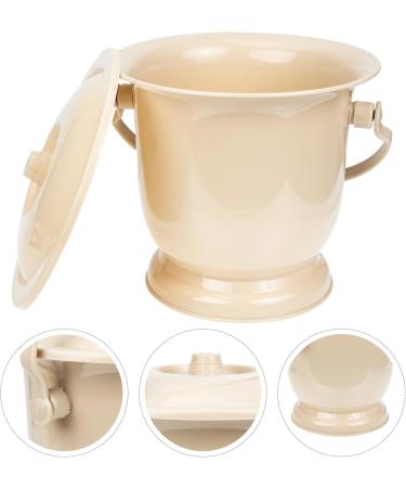 Emergency Urinal Portable Spittoon Chamber Pot Urinal Pail Pot Emergency Toilet Night Urine Bucket Urinal Toilet for Camping Travel Car Bedroom Home Portable Toilet - Buy Online on GoSupps.com