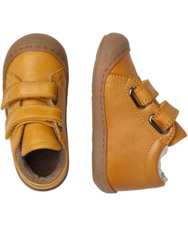Naturino Cocoon VL Leather First Steps Shoes - 3 UK Child, Orange - Buy Online on GoSupps.com