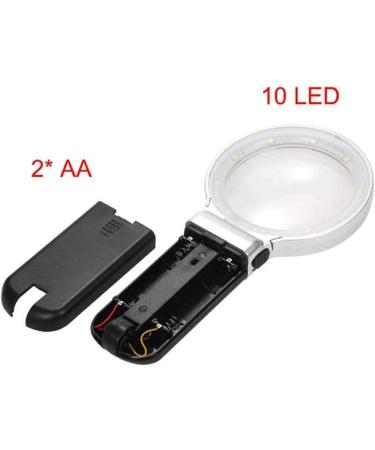Lightweight Magnifying Glass 3 Times 63Mm Ultra-High-Resolution Handheld Magnifying Glass for Reading Maps-Watch Repair Magnifying Glass Lofty Ambition - Buy Online on GoSupps.com