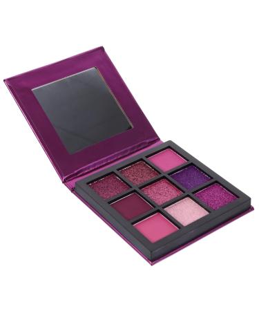 DOITOOL 2pcs 9 Makeup Palette Eye Shadow Bright Light 1 count (Pack of 1) Purplex2pcs