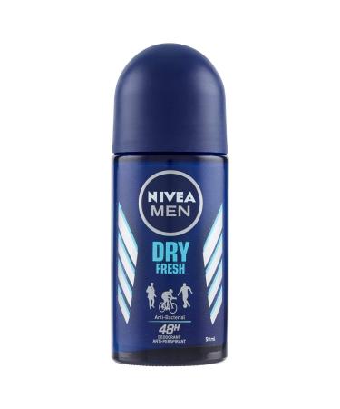 Nivea Deodorante roll on Men Dry Fresh 1.69 Fl Oz (Pack of 1) Fresh