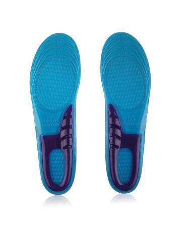 Massaging Orthotic Gel Insoles by FOUNDATION Great for Comfort Pain Relief Arch Support Worker's Boots & Sport Shoes (Mens - UK Size 8-12) - Buy Online on GoSupps.com
