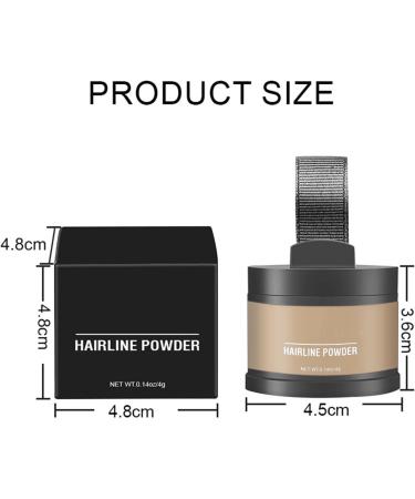  G n rique Hair Root Powder Hair Powder to Fill Thinning Hair Camoufle Hair Natural Result with Mirror and Puff (Light Yellow) - Buy Online on GoSupps.com