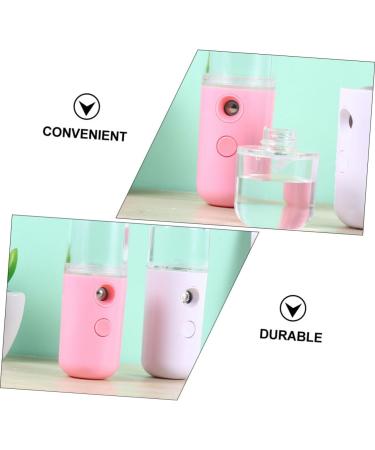 Baluue 6 Pcs Spray Hydrating Apparatus Handheld Sprayer Facial Mister Steamer for Face Bottle Black Plastic 10.5x3.5cmx3pcs - Buy Online on GoSupps.com