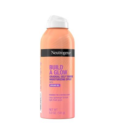 Neutrogena Build-A-Glow Gradual Self-Tanning Spray with Argan Oil - 5 oz - Buy Online on GoSupps.com