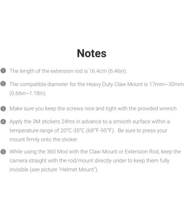 Insta360 Motorcycle Bundle - Complete Mounting Kit for Insta360 & GoPro Cameras - Buy Online on GoSupps.com