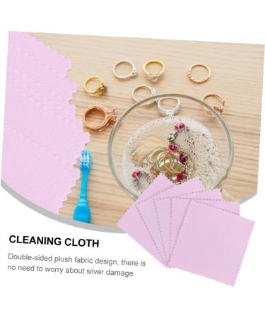  FOMIYES 100pcs Silver Wiping Cloth - Premium Cleaning Cloth for Glasses Jewelry Phone Screens & Lenses | International Shipping Available  - Buy Online on GoSupps.com